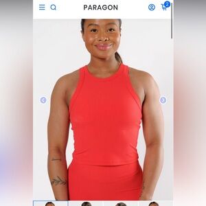 Brsnd new Paragon tank top built in bra